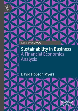 Cover image: Sustainability in Business 9783319966038