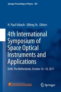 Cover image: 4th International Symposium of Space Optical Instruments and Applications 9783319967066