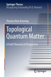 Titelbild: Topological Quantum Matter 9783319967639