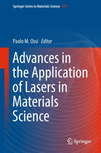 Omslagafbeelding: Advances in the Application of Lasers in Materials Science 9783319968445
