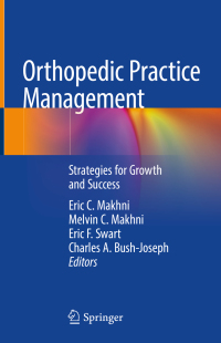 Titelbild: Orthopedic Practice Management 9783319969374
