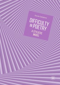 Cover image: Difficulty in Poetry 9783319970004