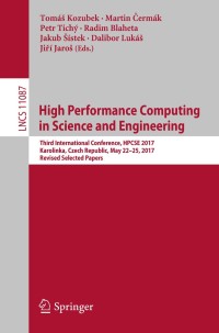 صورة الغلاف: High Performance Computing in Science and Engineering 9783319971353