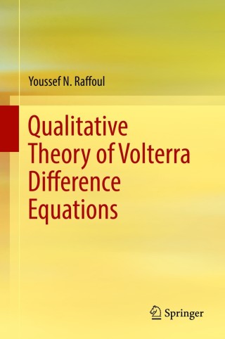 Cover image: Qualitative Theory of Volterra Difference Equations 9783319971896
