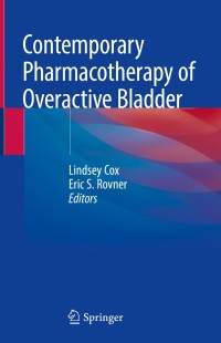 Titelbild: Contemporary Pharmacotherapy of Overactive Bladder 9783319972640
