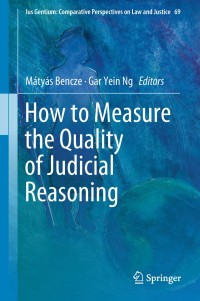 Cover image: How to Measure the Quality of Judicial Reasoning 9783319973159