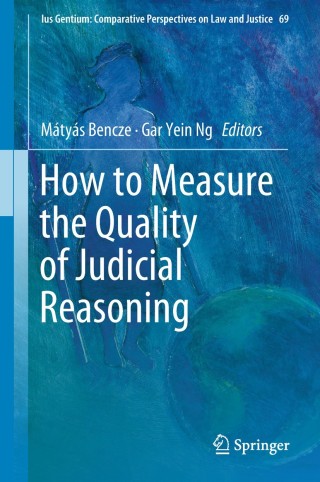 Omslagafbeelding: How to Measure the Quality of Judicial Reasoning 9783319973159