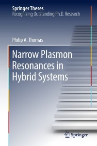 Cover image: Narrow Plasmon Resonances in Hybrid Systems 9783319975252