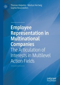 Omslagafbeelding: Employee Representation in Multinational Companies 9783319975580