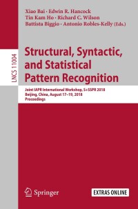 Cover image: Structural, Syntactic, and Statistical Pattern Recognition 9783319977843
