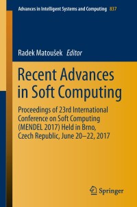 Cover image: Recent Advances in Soft Computing 9783319978871