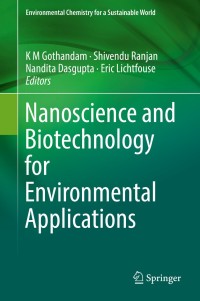 Imagen de portada: Nanoscience and Biotechnology for Environmental Applications 9783319979212