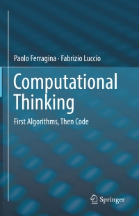 Cover image: Computational Thinking 9783319979397