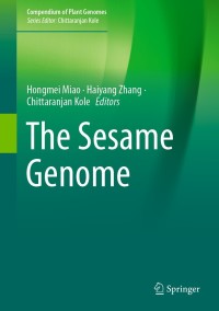 Cover image: The Sesame Genome 9783319980973