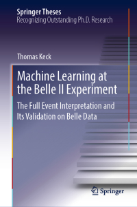 صورة الغلاف: Machine Learning at the Belle II Experiment 9783319982489