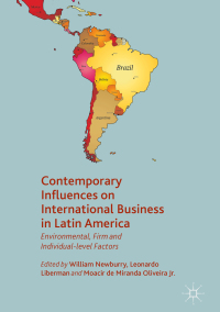 Omslagafbeelding: Contemporary Influences on International Business in Latin America 9783319983394