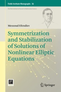 表紙画像: Symmetrization and Stabilization of Solutions of Nonlinear Elliptic Equations 9783319984063