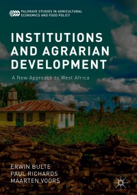 Cover image: Institutions and Agrarian Development 9783319984995