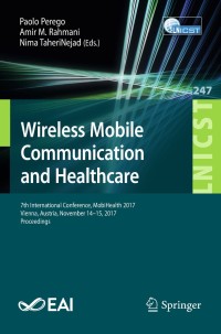 Imagen de portada: Wireless Mobile Communication and Healthcare 9783319985503