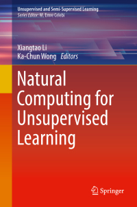 Cover image: Natural Computing for Unsupervised Learning 9783319985657