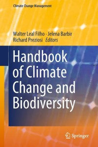 Cover image: Handbook of Climate Change and Biodiversity 9783319986807