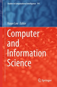 Cover image: Computer and Information Science 9783319986920