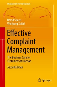Titelbild: Effective Complaint Management 2nd edition 9783319987040