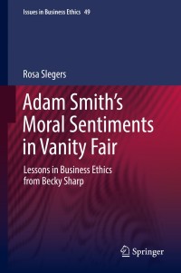 Imagen de portada: Adam Smith’s Moral Sentiments in Vanity Fair 9783319987309
