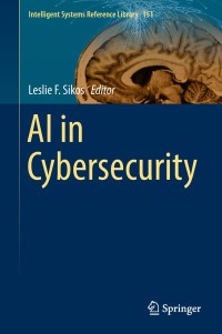 Cover image: AI in Cybersecurity 9783319988412