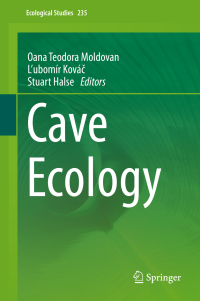 Cover image: Cave Ecology 9783319988504