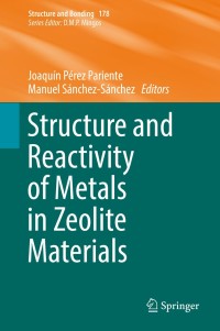 Imagen de portada: Structure and Reactivity of Metals in Zeolite Materials 9783319989044