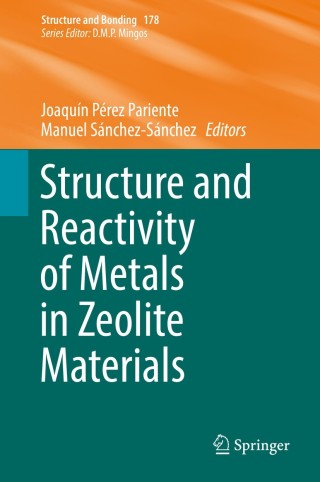Immagine di copertina: Structure and Reactivity of Metals in Zeolite Materials 9783319989044