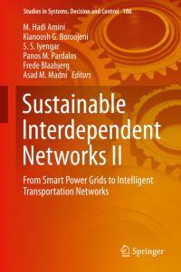 Cover image: Sustainable Interdependent Networks II 9783319989228
