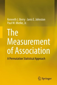 Cover image: The Measurement of Association 9783319989259