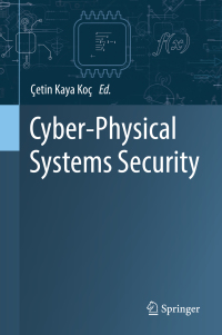Cover image: Cyber-Physical Systems Security 9783319989341