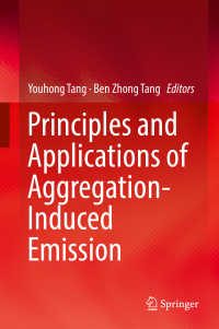 Imagen de portada: Principles and Applications of Aggregation-Induced Emission 9783319990361
