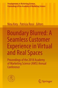Cover image: Boundary Blurred: A Seamless Customer Experience in Virtual and Real Spaces 9783319991801
