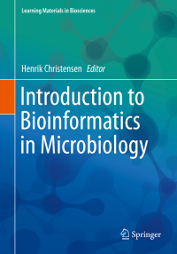 Cover image: Introduction to Bioinformatics in Microbiology 9783319992792