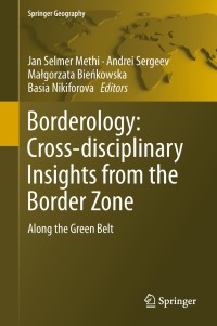 Immagine di copertina: Borderology: Cross-disciplinary Insights from the Border Zone 9783319993911