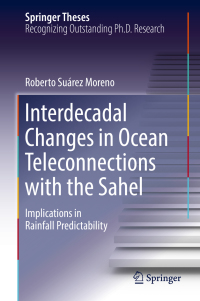 Cover image: Interdecadal Changes in Ocean Teleconnections with the Sahel 9783319994499