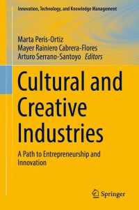 Cover image: Cultural and Creative Industries 9783319995892