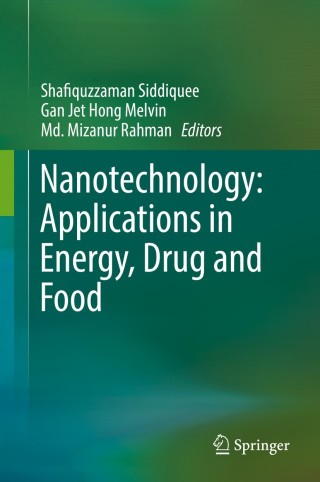 Cover image: Nanotechnology: Applications in Energy, Drug and Food 9783319996011