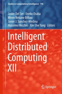 Imagen de portada: Intelligent Distributed Computing XII 9783319996257