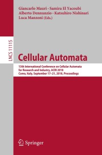 Cover image: Cellular Automata 9783319998121