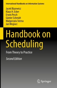 Cover image: Handbook on Scheduling 2nd edition 9783319998480