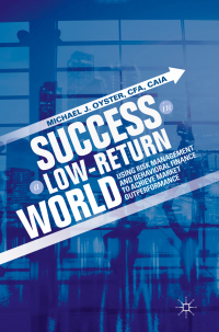 Cover image: Success in a Low-Return World 9783319998541