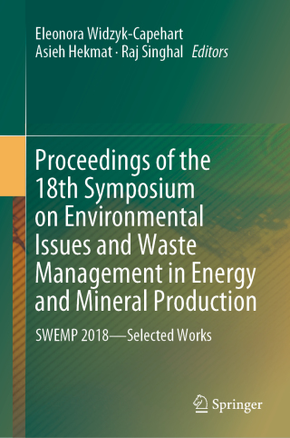Cover image: Proceedings of the 18th Symposium on Environmental Issues and Waste Management in Energy and Mineral Production 9783319999029