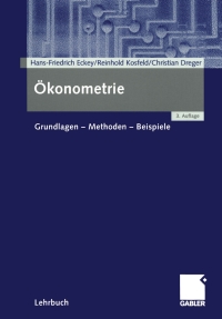 Imagen de portada: Ökonometrie 3rd edition 9783409337328