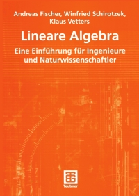 Cover image: Lineare Algebra 9783519003700