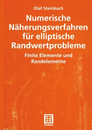 Imagen de portada: Numerische Näherungsverfahren für elliptische Randwertprobleme 9783519004363